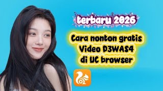 Cara nonton video dewasa terbaru 2026 dengan UC browser  screenshot 1