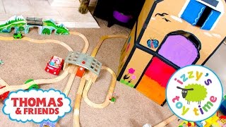 Thomas and Friends | Thomas Train Cardboard House with Brio and Imaginarium! Fun Toy Trains