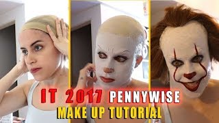 IT 2017 - Pennywise Make Up Tutorial