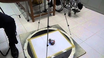 Visual control of mobile robot orientation