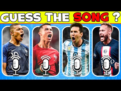 видео: Guess Player by His SONG 🎶 Ronaldo Song, Messi Song, Neymar Song, Mbappe Song