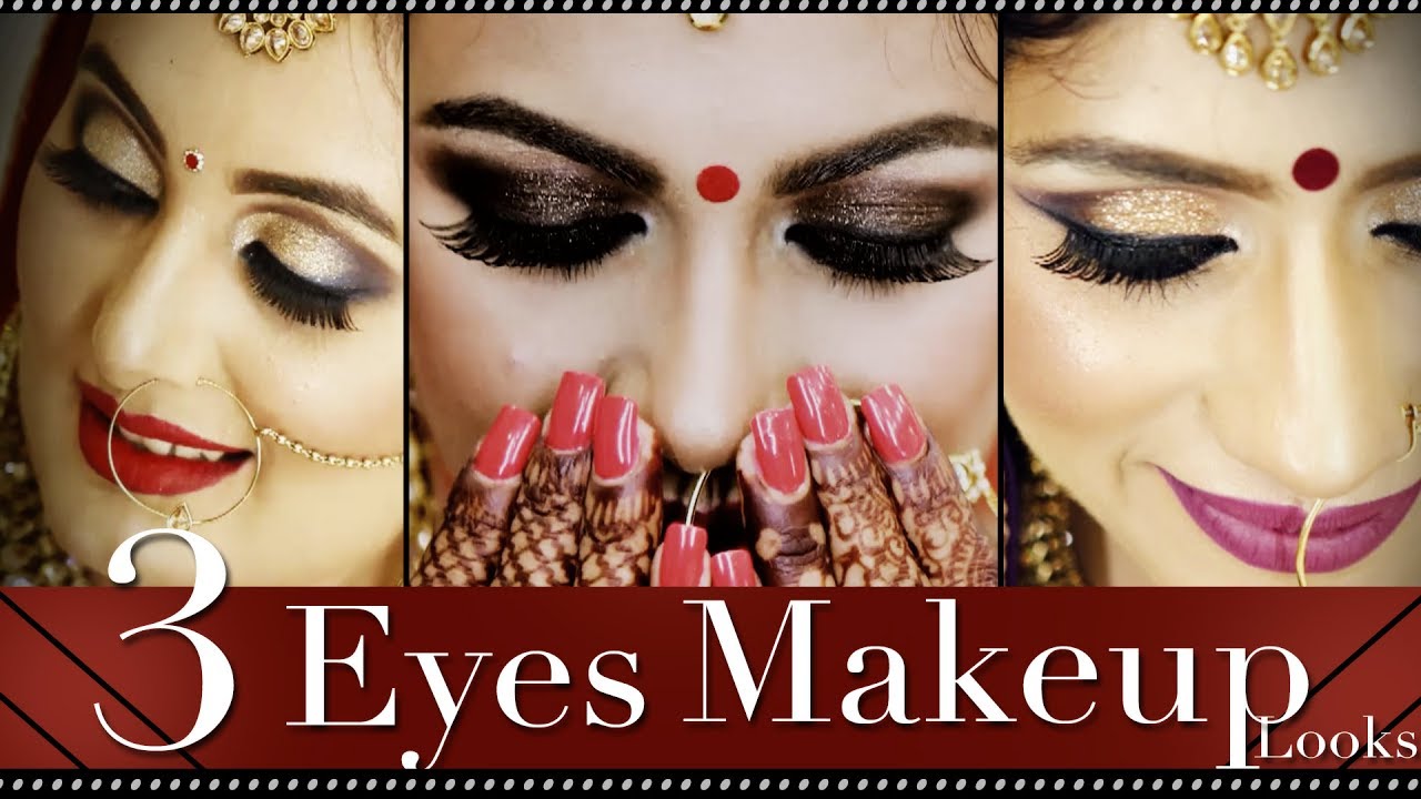 Smokey Eyes Makeup Tutorial Video Step By Step Classic Bridal