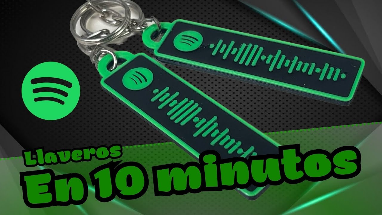 💥El producto con MÁS GANANCIAS💵 de Impresión 3D | Llaveros Spotify