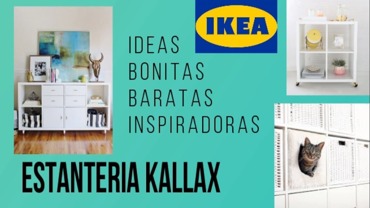 DIY IKEA HACK: ¡Transformamos la estantería KALLAX! (MUY FÁCIL)