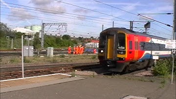 158846 at Peterborough Station on 12th July 2012