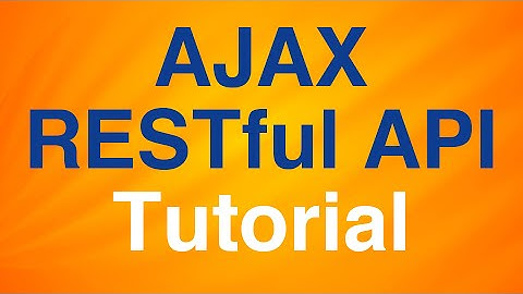 AJAX, RESTful API Tutorial - Perform CRUD Operations with Node server