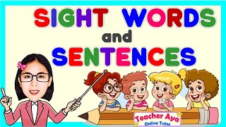Sight Words | CVC Words | Practice reading | Basic English words and sentences | Compilation by Teacher Aya Online Tutor 12,356 views 7 days ago 49 minutes