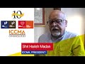 Shri harish madan president iccma  expresses his excitement at the 10th edition of indiacorr