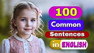 📚 100+ Useful and Common English Sentences |  Practice your English listening and Speaking skills 🗣️