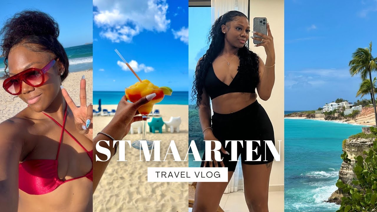 ST MAARTEN TRAVEL VLOG | Beaches, Food Spots, Nightlife, Island Tour + More