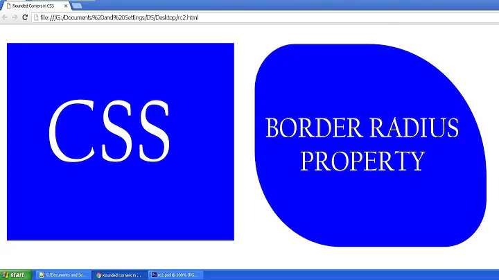 How to create Rounded Corners using CSS Border Radius Property