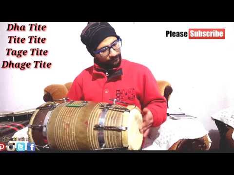how-to-play-dholak-lessons-for-beginners-|laavni-patterns-|-lesson-1-recreated
