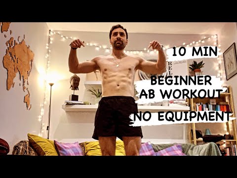 10 MIN BEGINNER AB WORKOUT // No Equipment