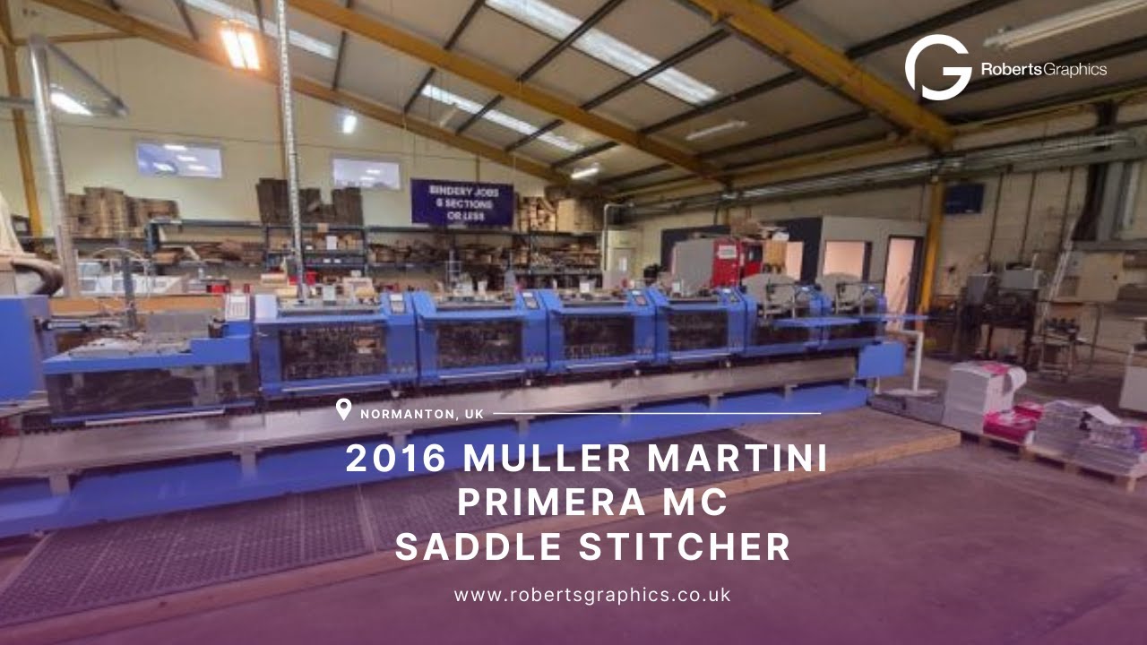 2016 Muller Martini Primera MC