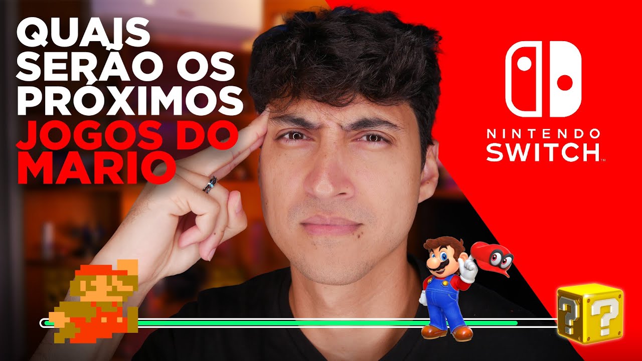 Conheça os próximos jogos do Mario chegando no Nintendo Switch