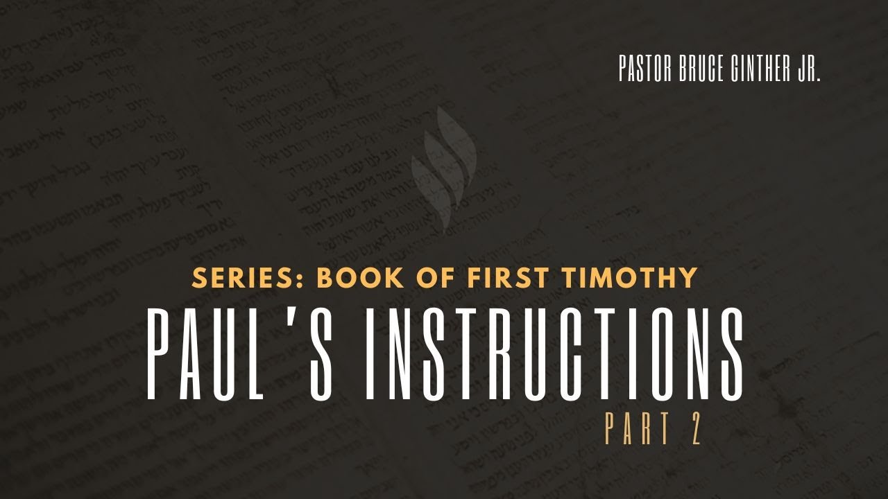 Paul s Instructions Part 2 YouTube Paul s instructions part 2 youtube