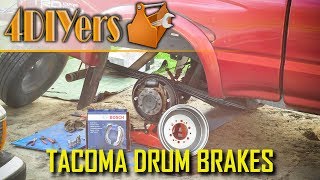 How to: 9504 Toyota Tacoma Rear Drum Brake Replacement