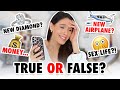 Questions I’ve Avoided…TRUE OR FALSE CHALLENGE!