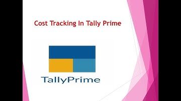 Cost Tracking In Tally prime in Telugu | How To Track Item Cost In Tally prime | online class video