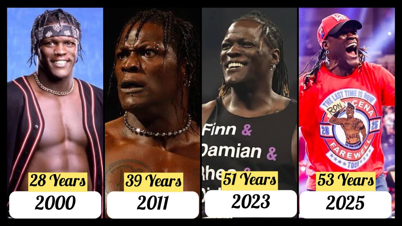 R-Truth's Evolution (1972–2025) | From Age 1 to 53 – Then & Now! - YouTube