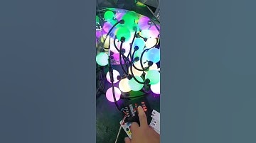 3d Light LED Pixel RGB DMX512 Control / Christmas Tree Lights