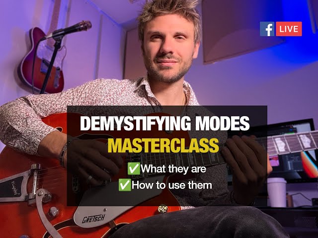 Live online MASTERCLASS on MODES (Full video) class=