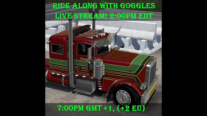 Ride Along with Goggles May 11th.