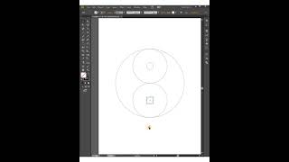 yin yang logo design | quick logo method | #shorts #tutorial #illustrator