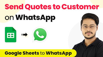 How to Send Random Quotes to Customer on WhatsApp - Google Sheets WhatsApp Automation