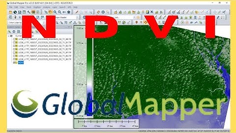 How to Calculate NDVI using Global Mapper