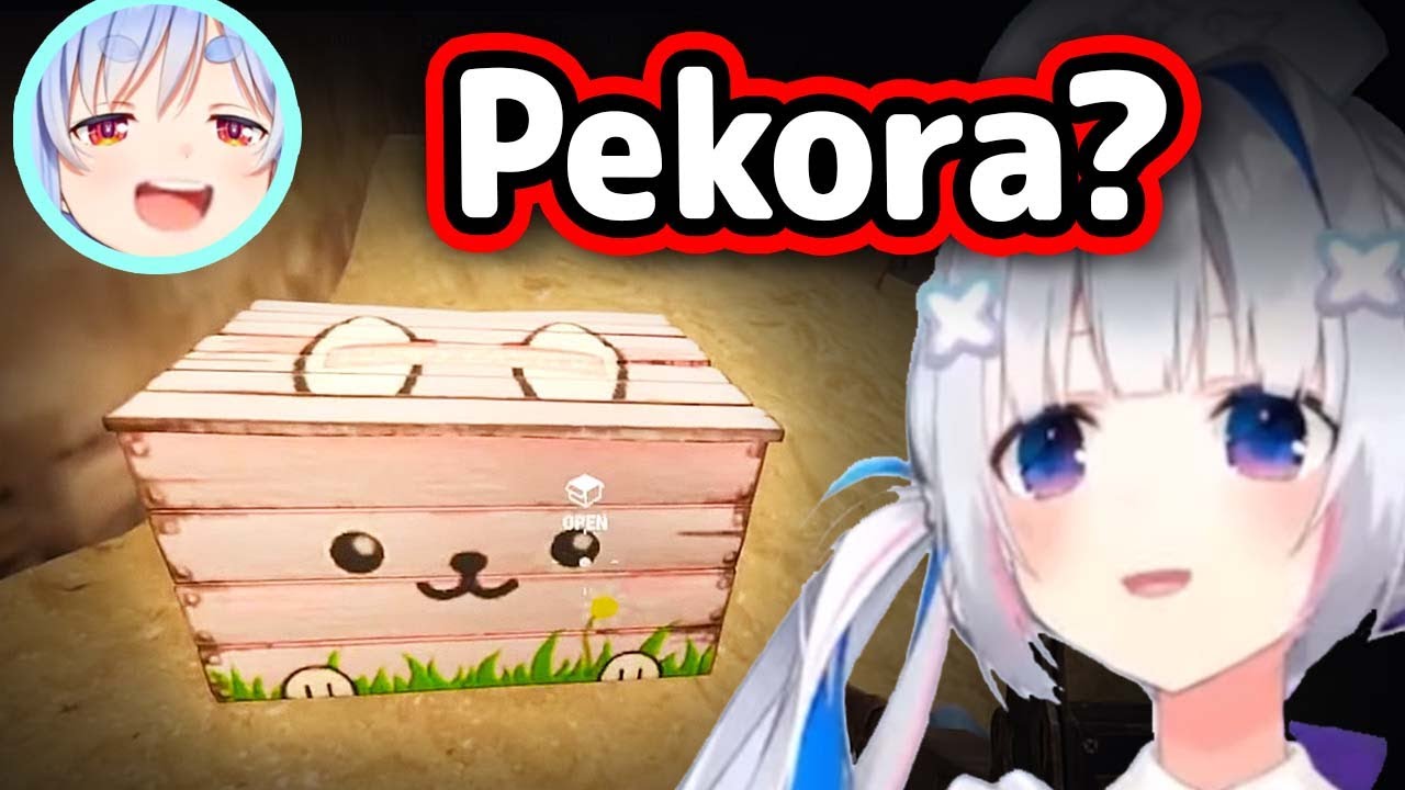 Pekora Apologizes To Kanata With a Peko-Box【Hololive】