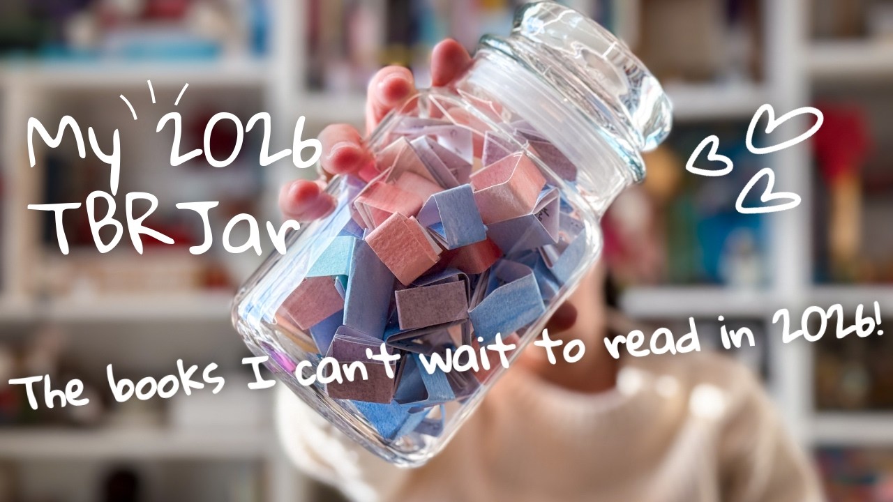A Low-Pressure 2026 Reading Challenge: The Annual TBR Jar!