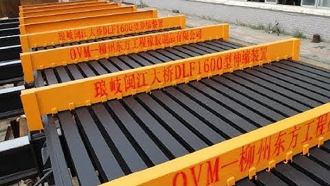 Method of Installation for OVM Expansion Joints in Bridges