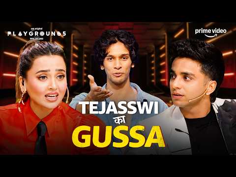 Rahul Singh ने Tejasswi Prakash से ली सीधी TAKKAR | Playground Season 5 | Elvish Yadav | Prime Video