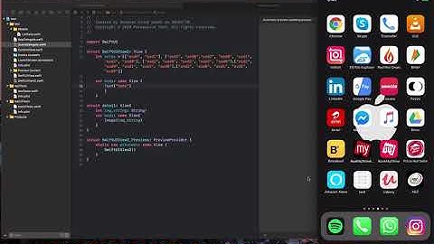 List View with horizontal scrolling  [SwiftUI]