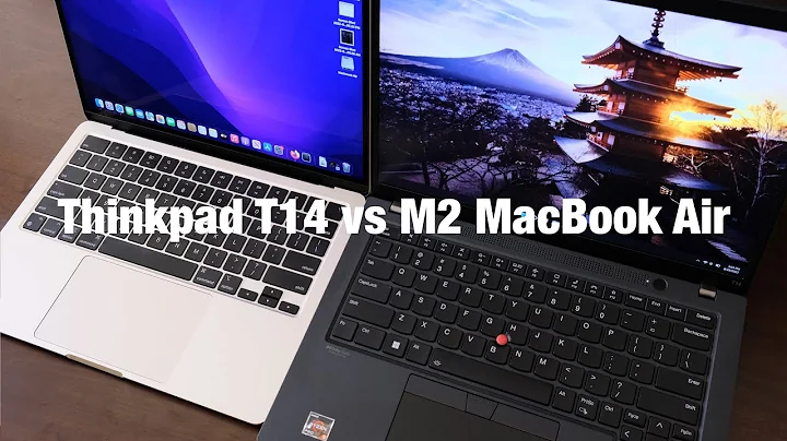 So sánh ThinkPad T14 G3 vs M2 MacBook Air - Phiên bản trở lại trường học