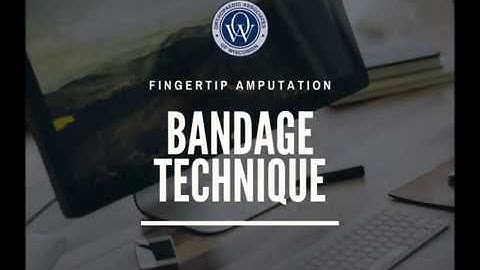 Fingertip Amputation Instructions For Patient