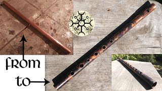 Making of: Copper Irish Whistle by Ren