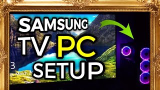 How To Correctly Setup PC On Samsung Qled/UHD TVs| Master Class