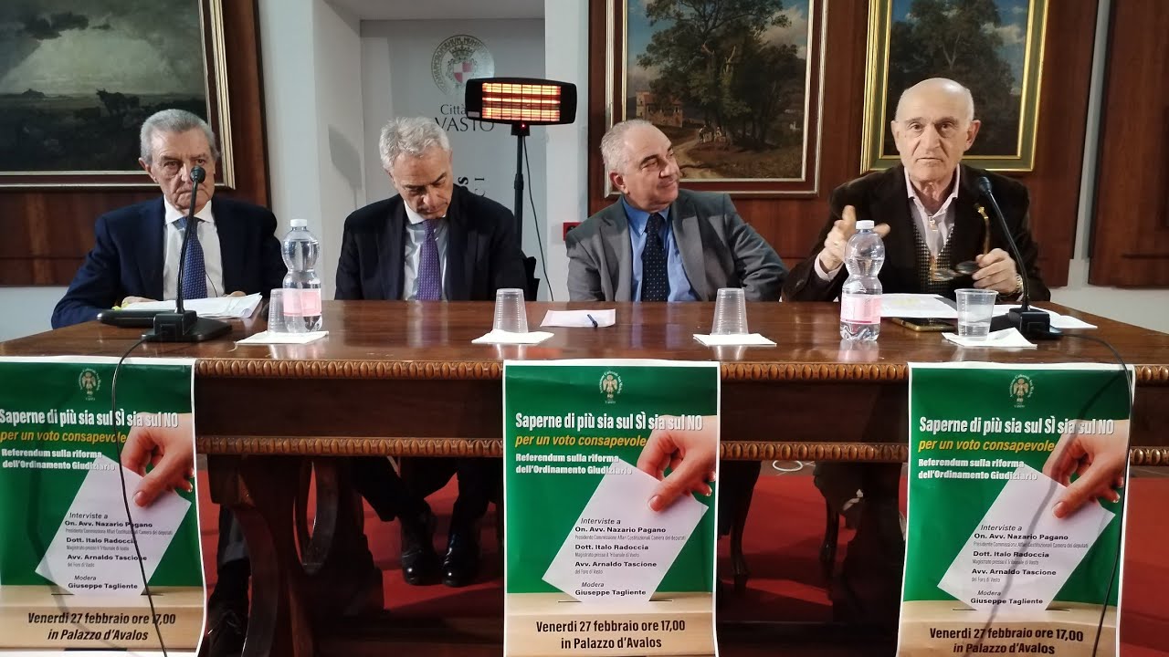 Referendum, Pagano: “Magistratura non indipendente? È una fake news”
