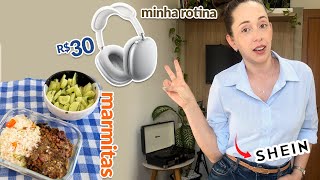 VLOG | rotina trabalhando em casa, compras Shein Dazy e Shopee, tatuagem nova e organização diária