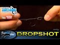 How to tie a DROP SHOT RIG, Simple & Easy -TAFishing Show