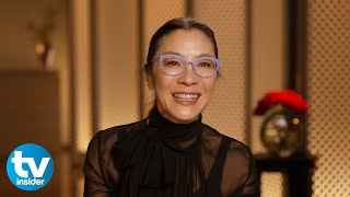 Michelle Yeoh talks AMERICAN BORN CHINESE&#39;s EVERYTHING EVERYWHERE ALL AT ONCE reunion | TV Insider