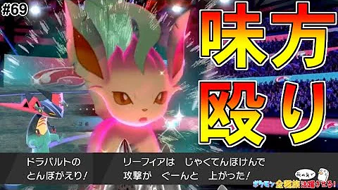 ポケモン リーフィアバトル動画