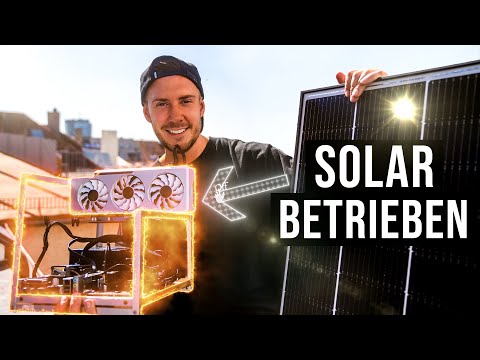 Bitcoin Mining Mit Solar Anlage (keine Stromkosten!) ??