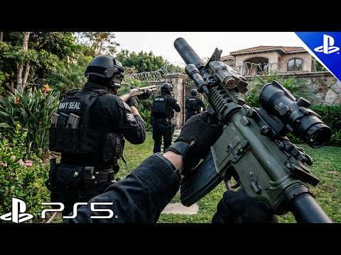 The most protected house in the world, leader of the cartel | Realistic Gameplay Call of Duty PS5