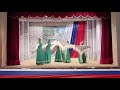 Танец сотрудников Дома культуры "Хоровод с платками"