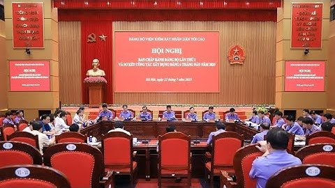 Đảng bộ VKSND tối cao sơ kết công tác 6 tháng đầu năm 2025