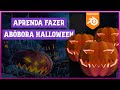 Como Modelar uma Abóbora de Halloween no Blender | Modelagem 3D Passo a Passo