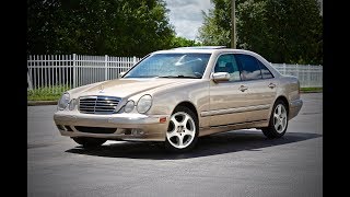 2000 MercedesBenz E320 W210 Start Up, Review, & Test Drive